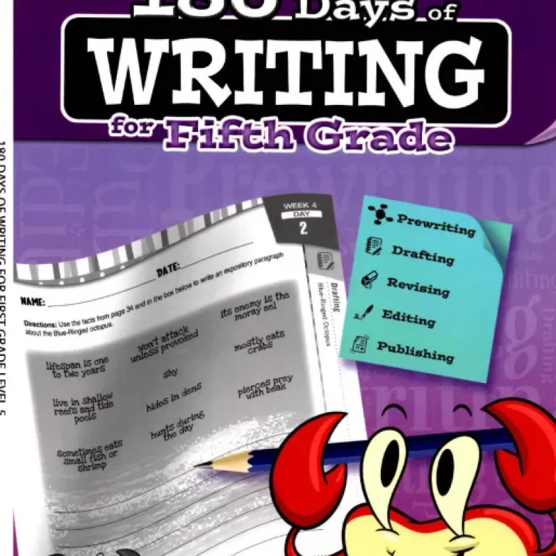 180 DAYS OF WRITING FOR KINDERGARTEN LEVEL K-6