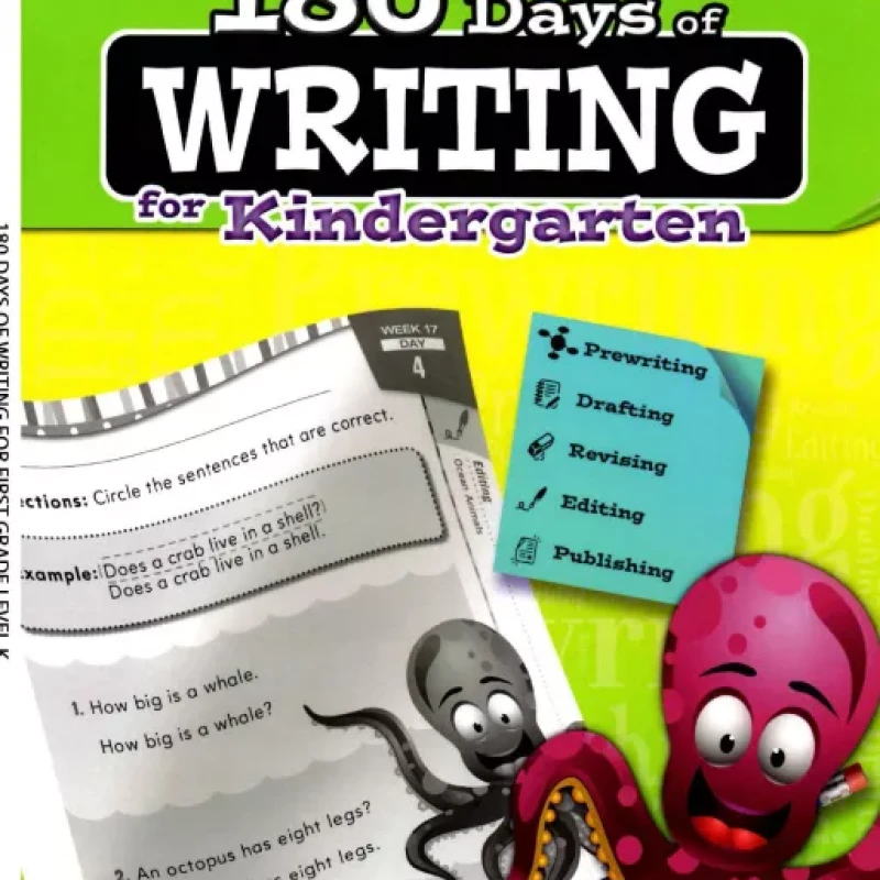 180 DAYS OF WRITING FOR KINDERGARTEN LEVEL K-6