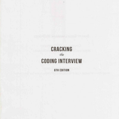 Cracking the Coding Interview