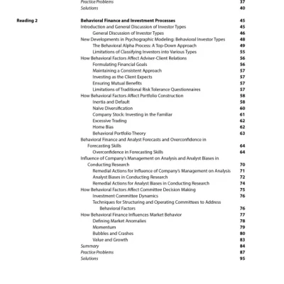 2023 CFA Program Curriculum Level III volum 1-6