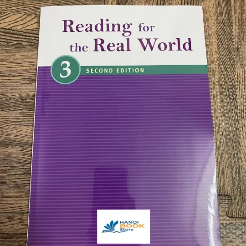 3 Quyển READING FOR THE REAL WORLD 1,2,3 (Sách Màu)