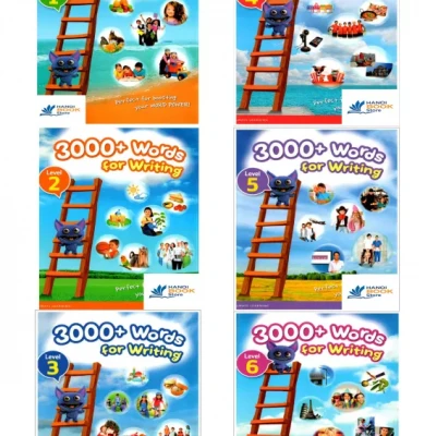 3000+ Words for Writing Pearson 1-6 (Sách màu)