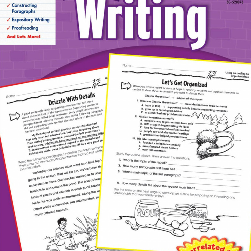 SCHOLASTIC SUCCESS WITH WRITING 1-5 (Sách đen trắng)