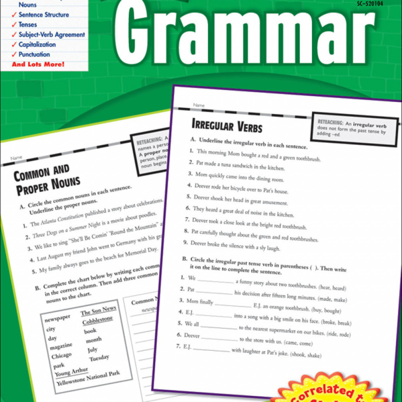 SCHOLASTIC SUCCESS WITH GRAMMAR 1-6 (Sách đen trắng)