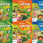 6 quyển LISTEN UP BOOK (Sách màu - Tích hơp Student book và Dictation)