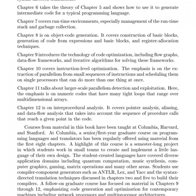 Compilers: principles