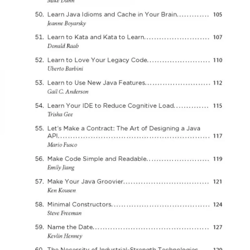 97 Things Every Java Programmer Should Know