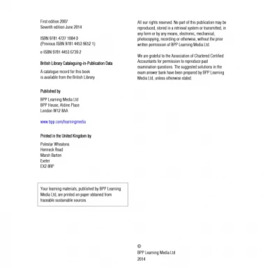 ACCA F9 Financial Management 2015 Study Text