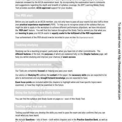 ACCA P2 Corporate Reporting Study Text