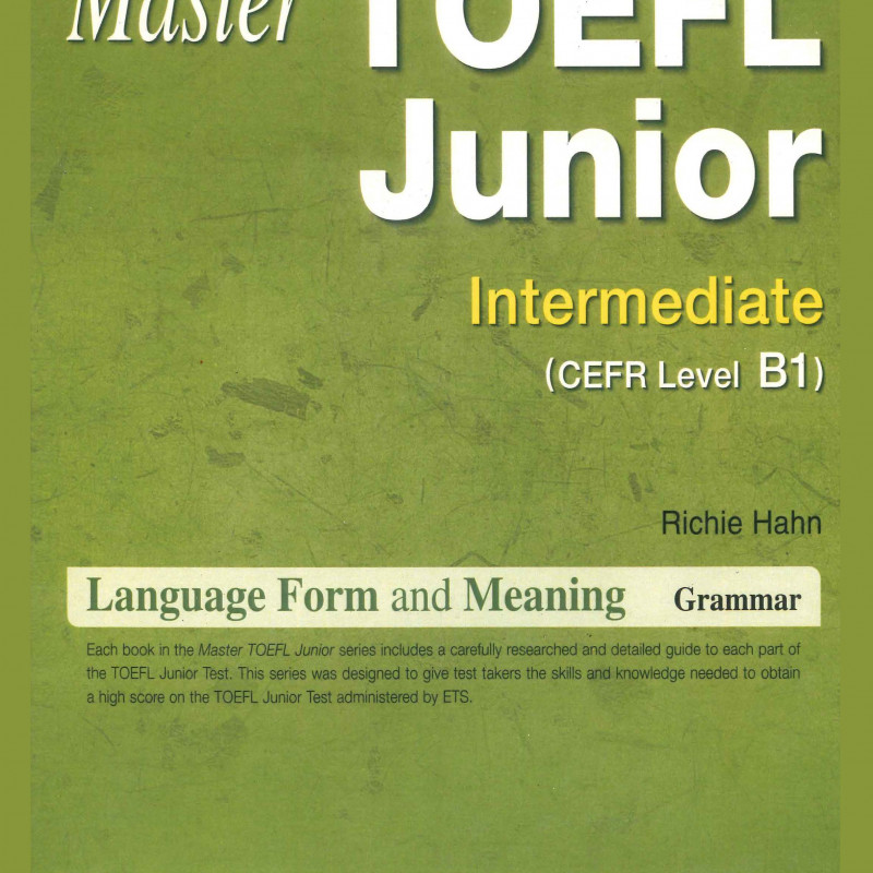TOEFL JUNION LV 3 (Sách đen trắng)