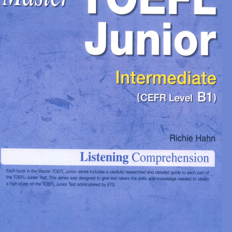TOEFL JUNION LV 2 (Sách đen trắng)