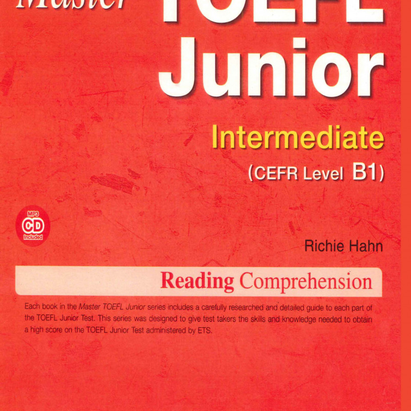 TOEFL JUNION LV 3 (Sách đen trắng)