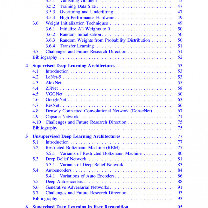 Advances in Deep Learning