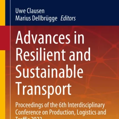 Advances in Resilient and Sustainable Transport - Hanoi Bookstore