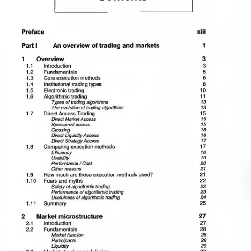 Algorithmic Trading and DMA - Hanoi Bookstore