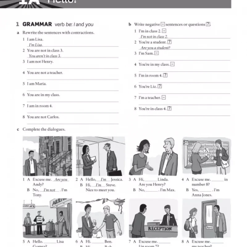 AMERICAN ENGLISH FILE Student's book - Workbook STARTER