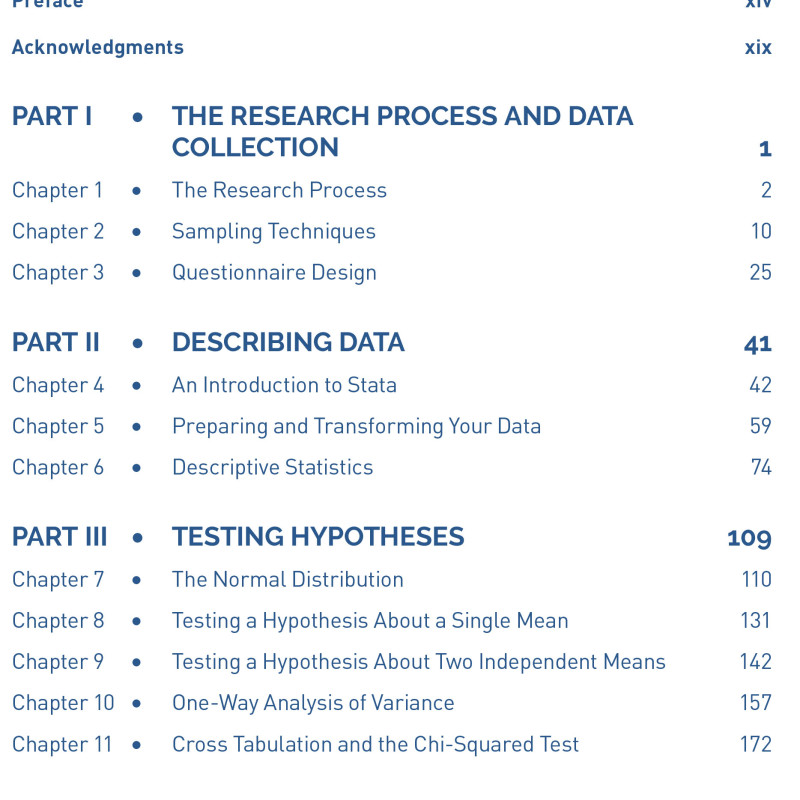 Sách An Introduction to Statistics and Data Analysis Using Stata®