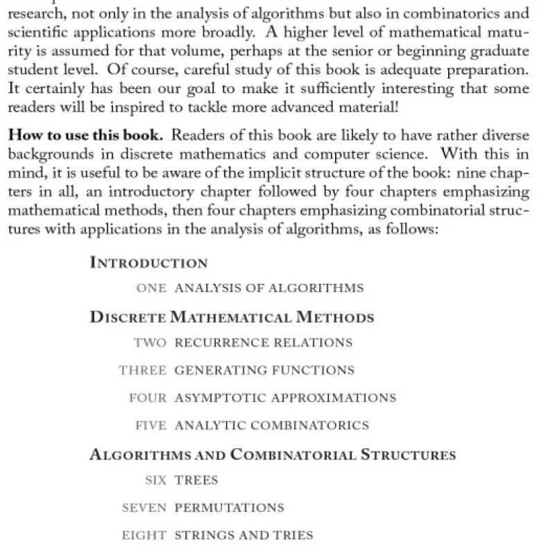 An Introduction to the Analysis of Algorithms
