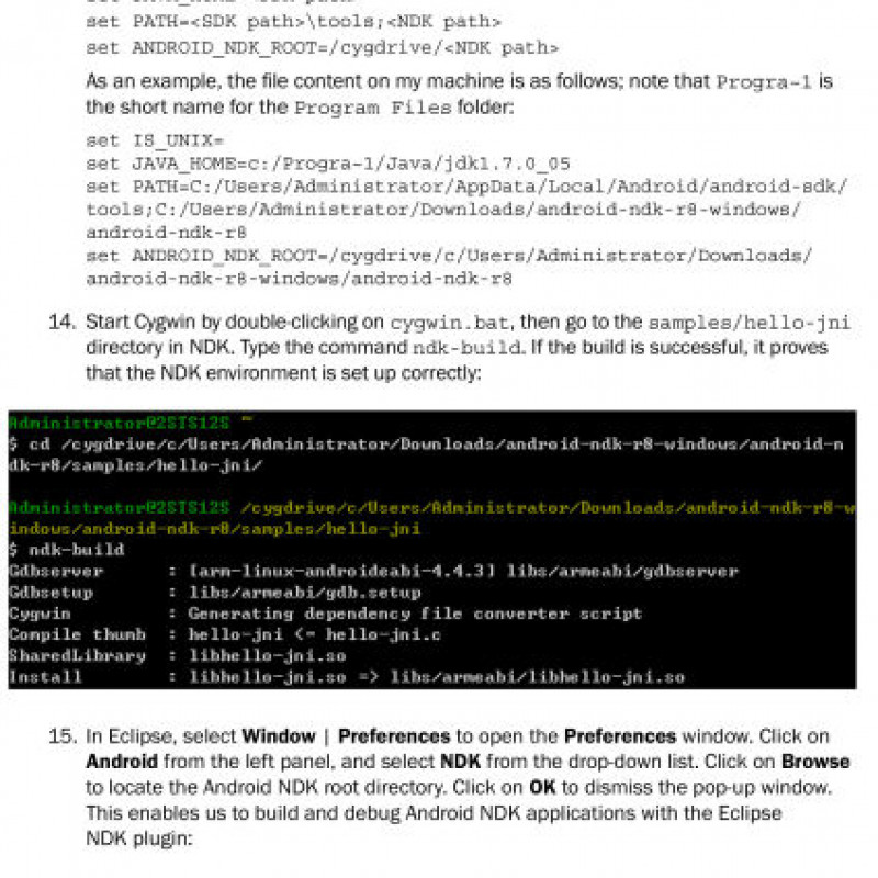Android Native Development Kit Cookbook Sách tiếng anh
