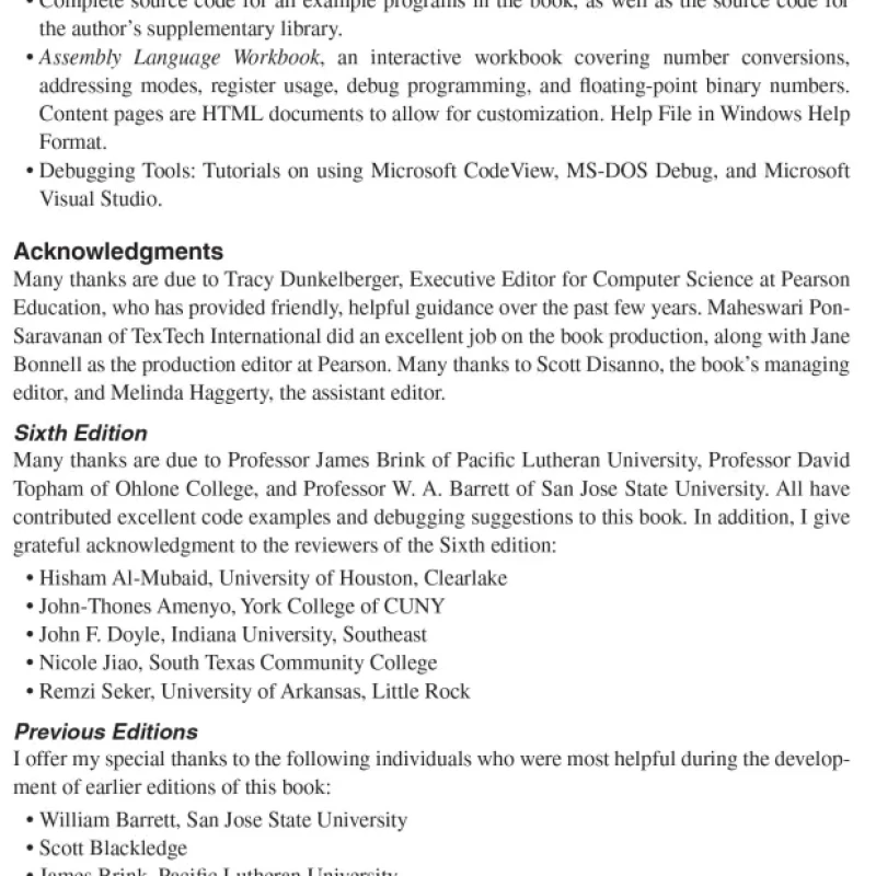 Assembly Language for x86 Processors (6th Edition)
