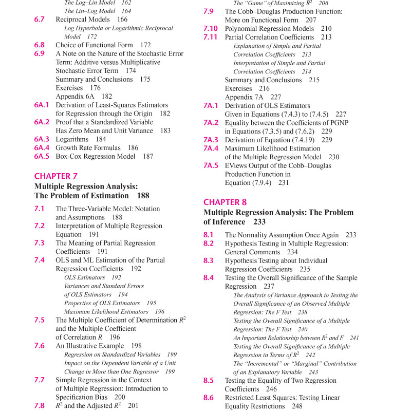 Basic Econometrics