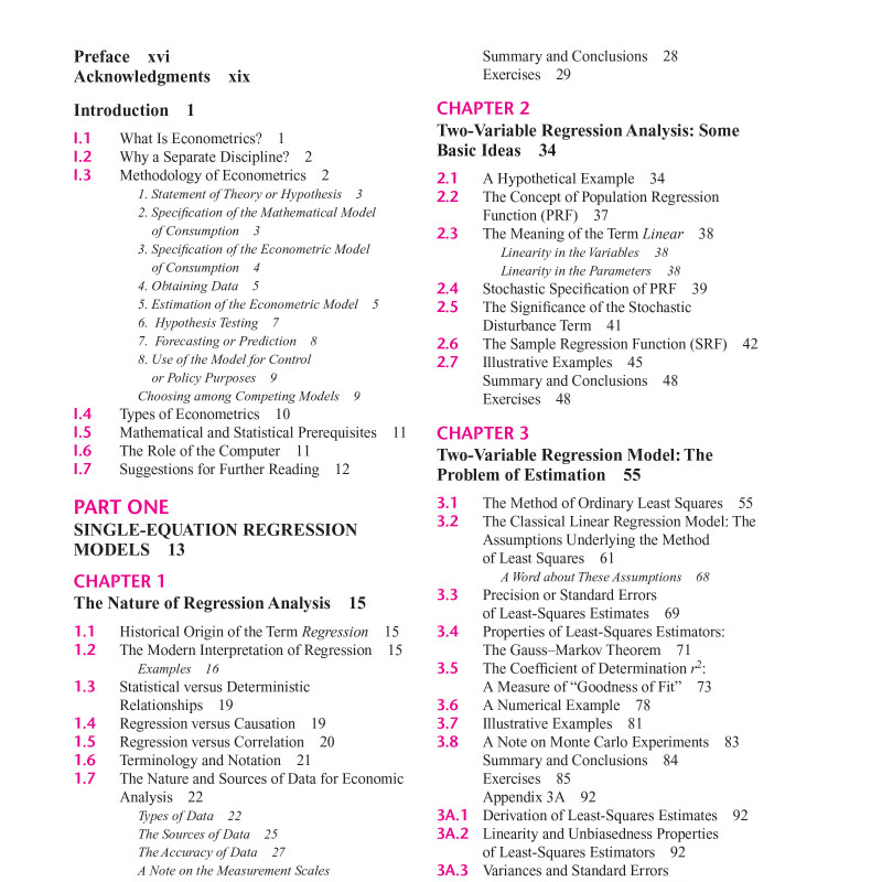 Basic Econometrics