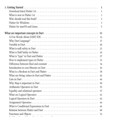 Beginning Flutter 3.0 with