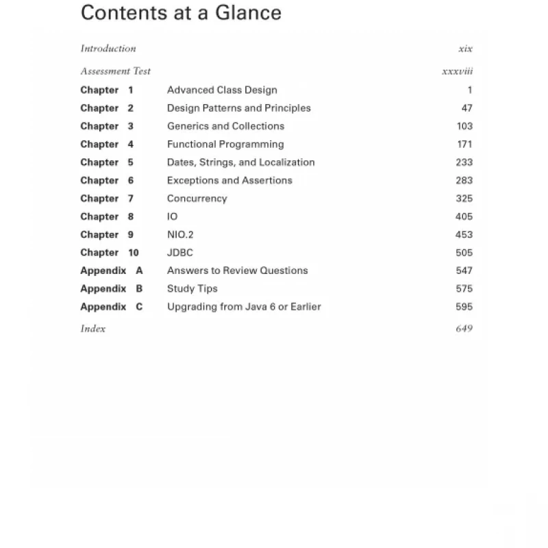 BIA OCP Oracle Certified Professional Java Se 8 Programmer II Study Guide Exam 1Z0-809