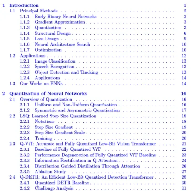 Binary Neural Networks Algorithms, Architectures, and Applications
