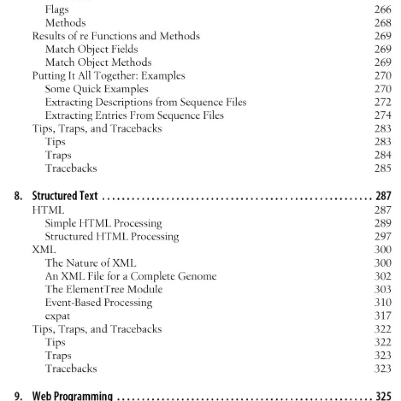 Bioinformatics Programming Using Python