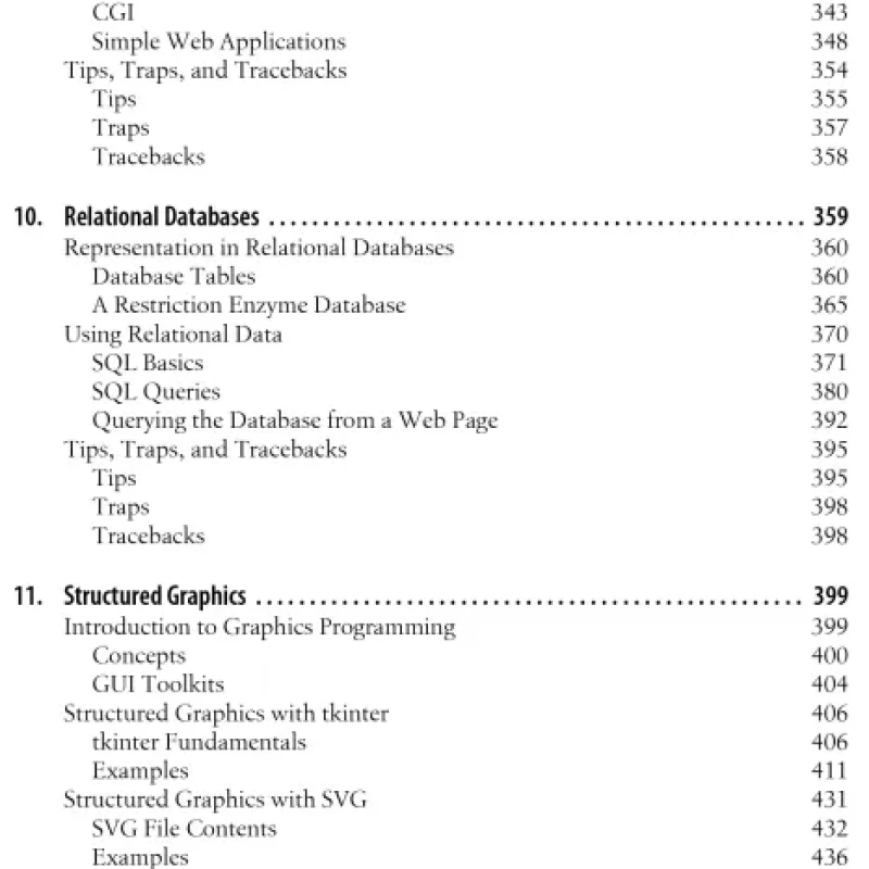 Bioinformatics Programming Using Python