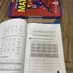 Bộ 3 Quyển - Level 4 - Complete maths, Step by step math, Challenging 4 in 1 maths (Tiểu học) - Hanoi Bookstore
