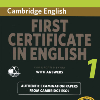 Bộ Sách FCE Cambridge First Certificate In English (Sách đen trắng)