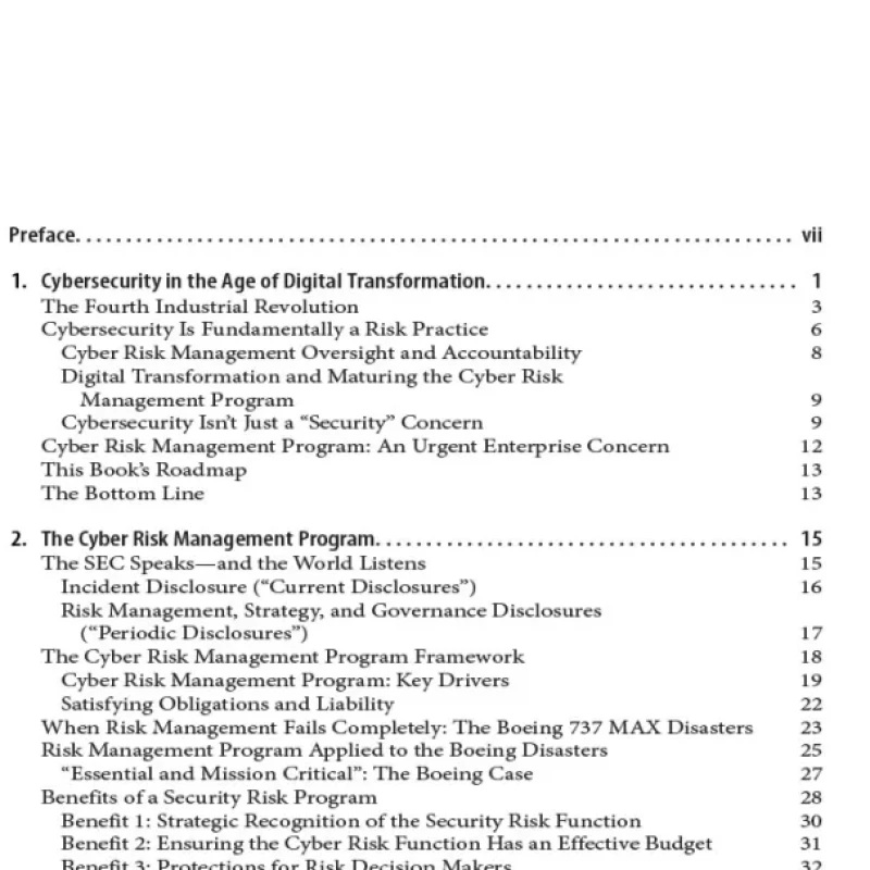 Building a Cyber Risk Management Program - Hanoi Bookstore