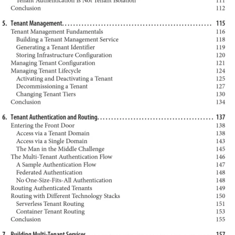 Building Multi-Tenant SaaS Architectures Principles, Practices and Patterns Using AWS