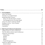 Building Multi-Tenant SaaS Architectures Principles, Practices and Patterns Using AWS