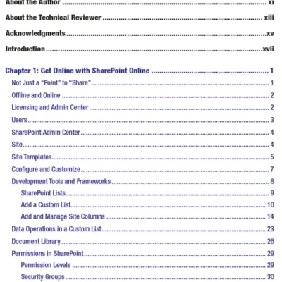 Building the Modern Workplace with SharePoint Online - Hanoi Bookstore