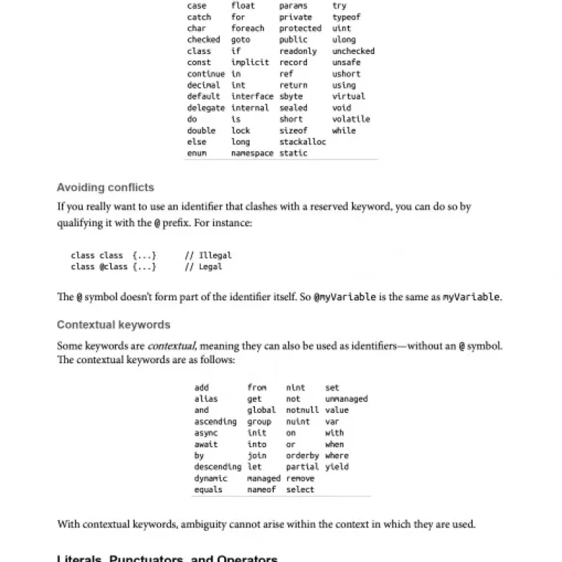 C 10 Pocket Reference Instant Help for C 10 Programmers
