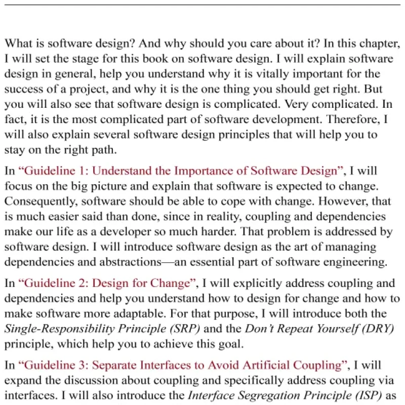 C++ Software Design Design Principles and Patterns for High-Quality Software