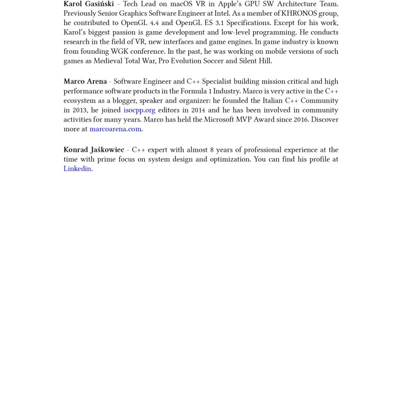 C++17 In Detail Learn the Exciting Features of The New C++ Standard