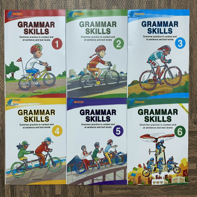 SCHOLASTIC GRAMMAR SKILL 1-6 (Sách đen trắng)