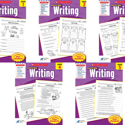 SCHOLASTIC SUCCESS WITH WRITING 1-5 (Sách đen trắng)
