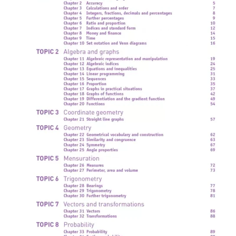 Cambridge IGCSE Mathematics Core and Extended