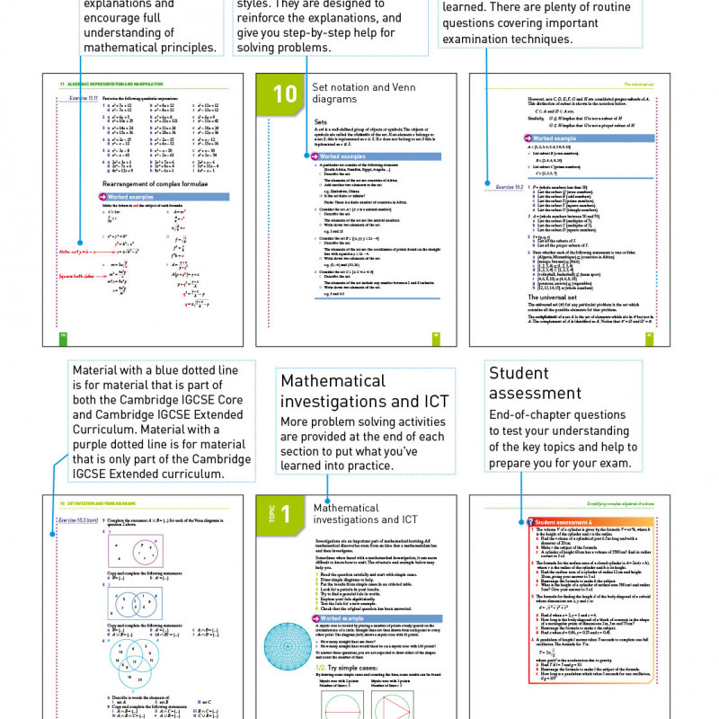 Cambridge IGCSE Core Mathematics 4th edition