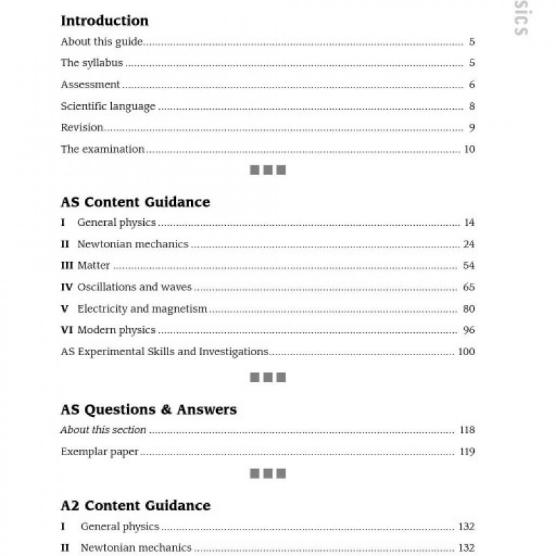Cambridge International AS and A Level Physics Revision Guide [ đen trắng ]