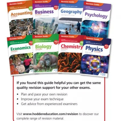 Cambridge international ASA level biology. Revision guide [ màu]