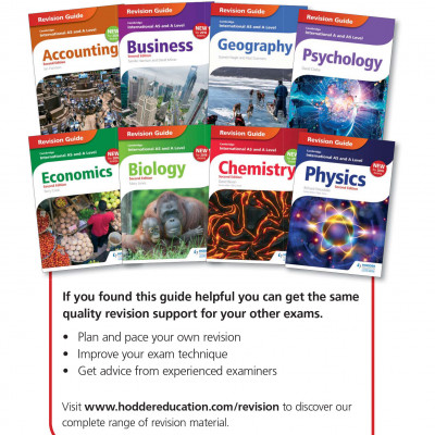 Cambridge international asa level economics revision guide