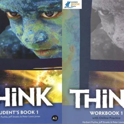 CAMBRIDGE THINK LEVEL 1 STUDENT'S BOOK - WORKBOOK (Sách màu)