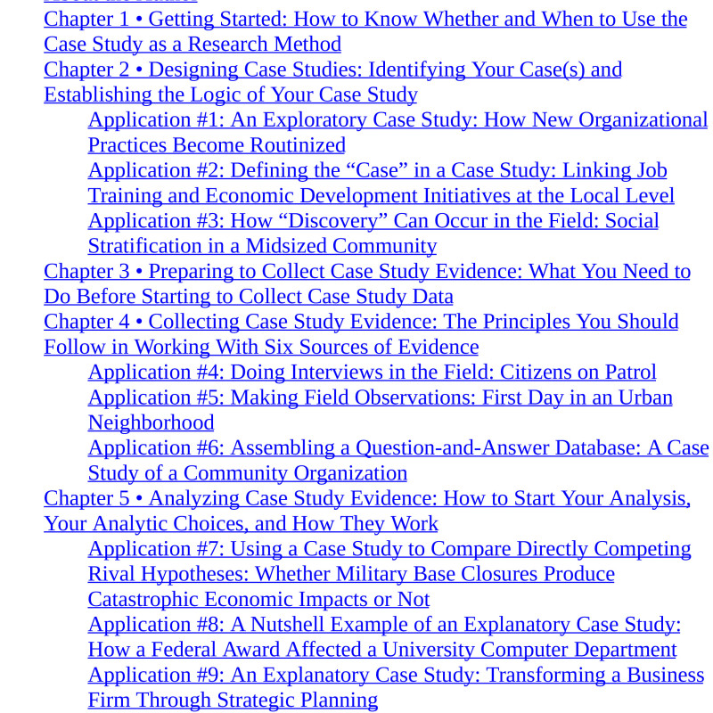 Sách Case study research and applications design and methods