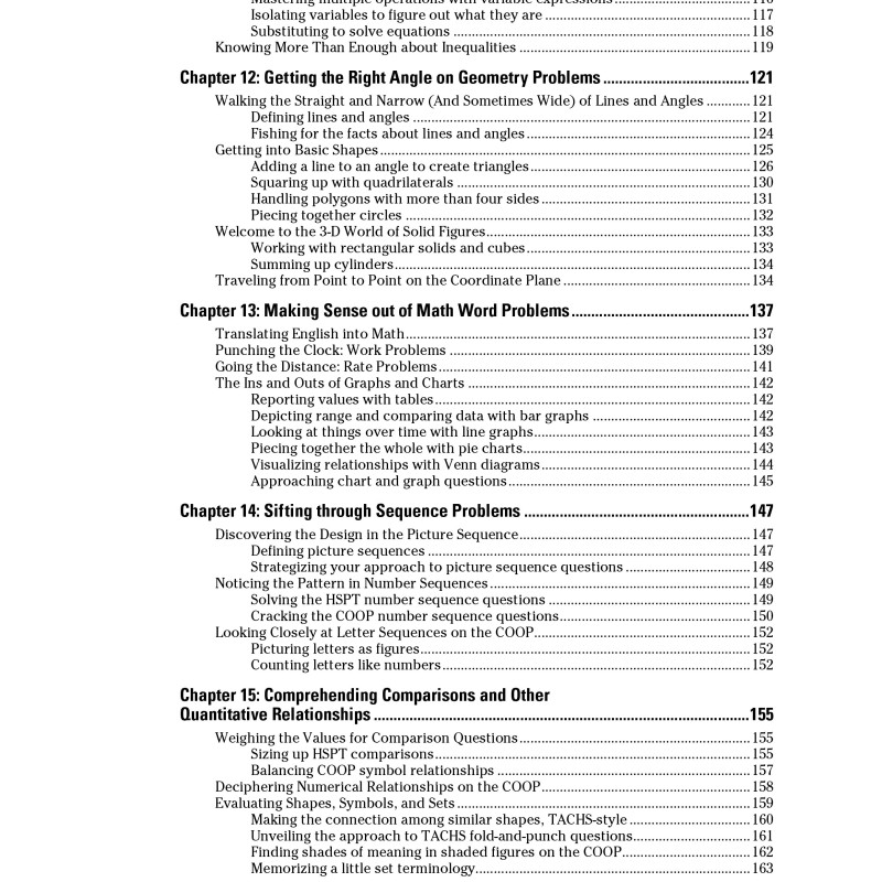 Sách Catholic High School Entrance Exams For Dummies (For Dummies (Career Education))